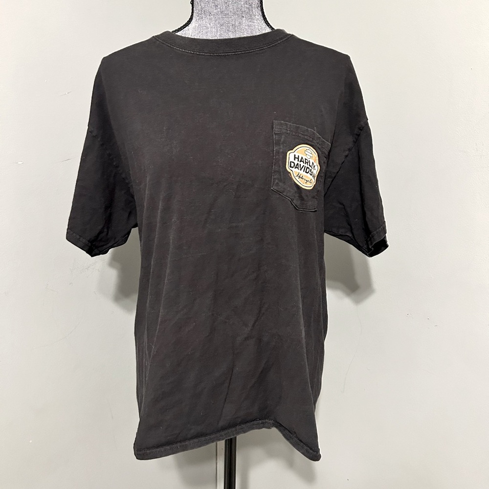 Harley Davidson Dalton Georgia Graphic T Shirt Size L